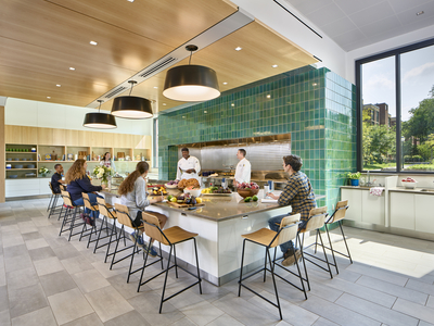 quaker kitchen at gutmann college house