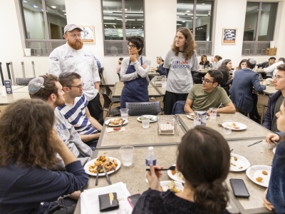 Penn Cooks event at Falk Dining