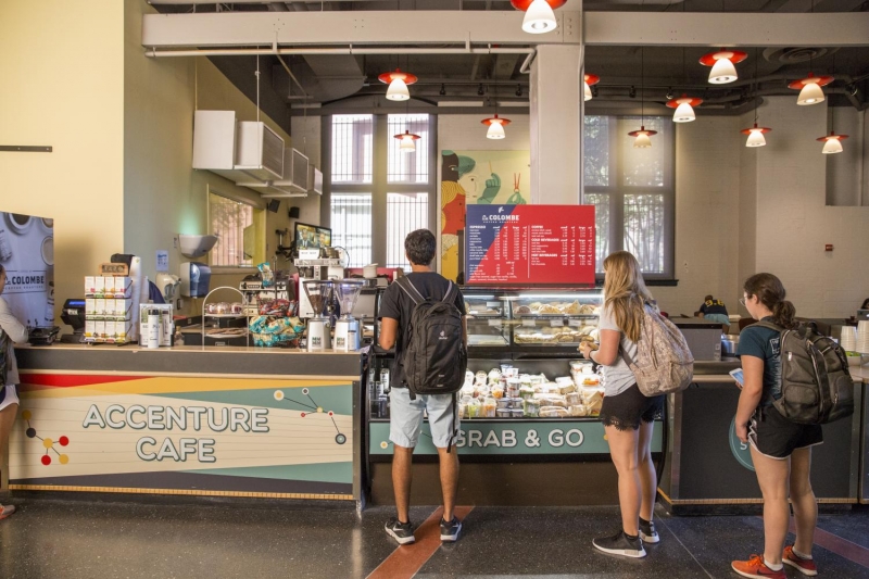 Accenture Cafe Service Counter